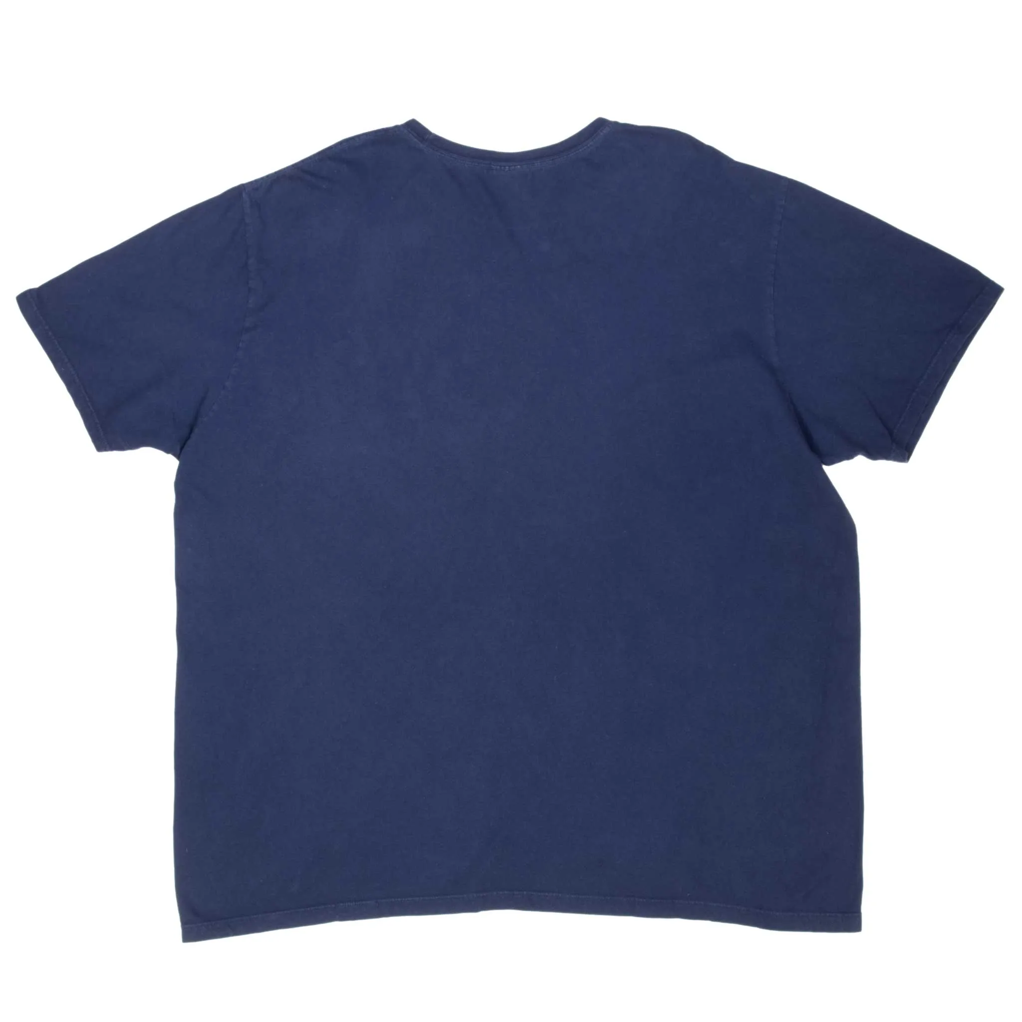 VINTAGE POLO RALPH LAUREN CLASSIC NAVY BLUE TEE SHIRT 1990S 2XL