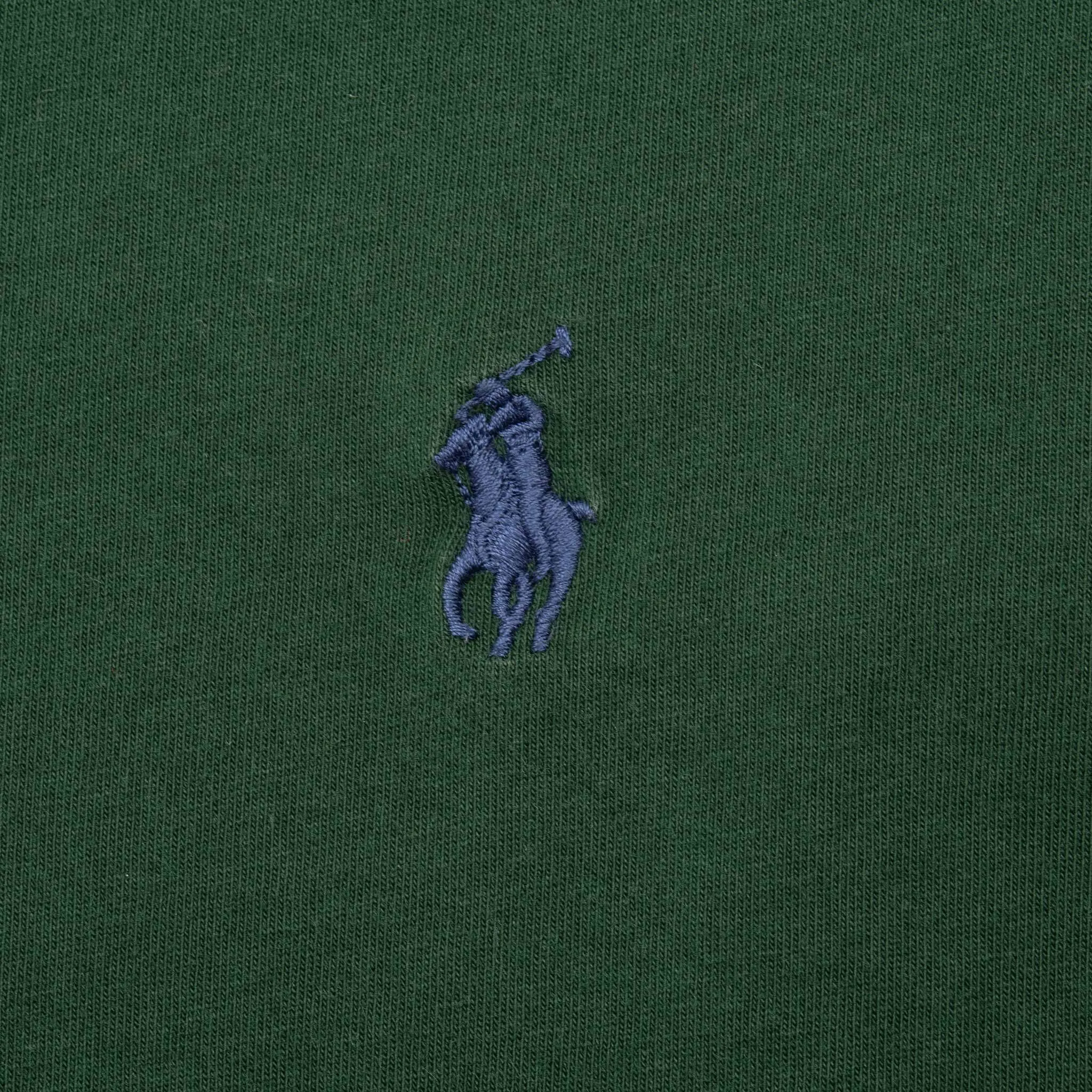 VINTAGE POLO RALPH LAUREN GREEN CLASSIC TEE SHIRT 1990S MEDIUM
