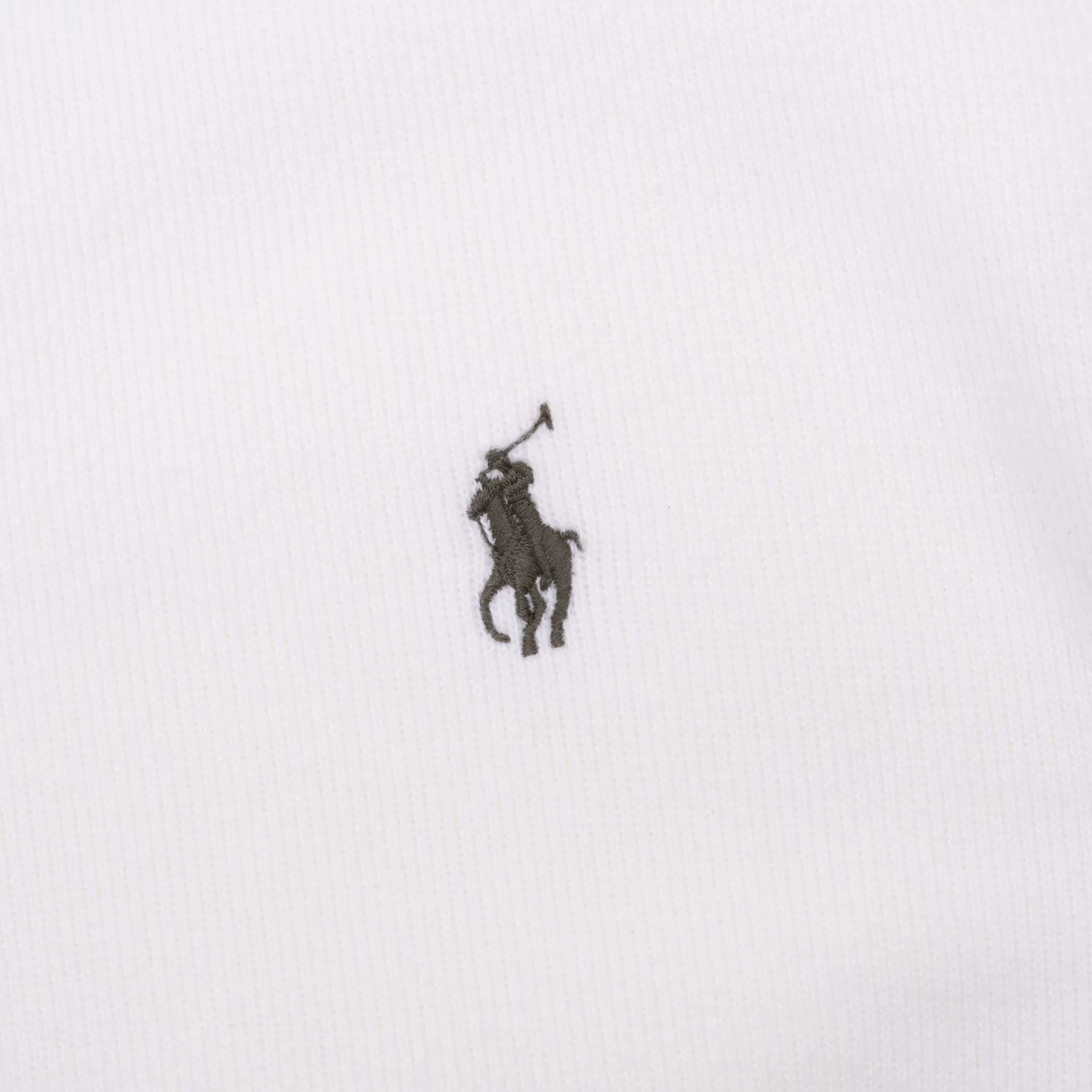 VINTAGE POLO RALPH LAUREN IVORY 1990S QUARTER 1/4 ZIP SWEATER XL