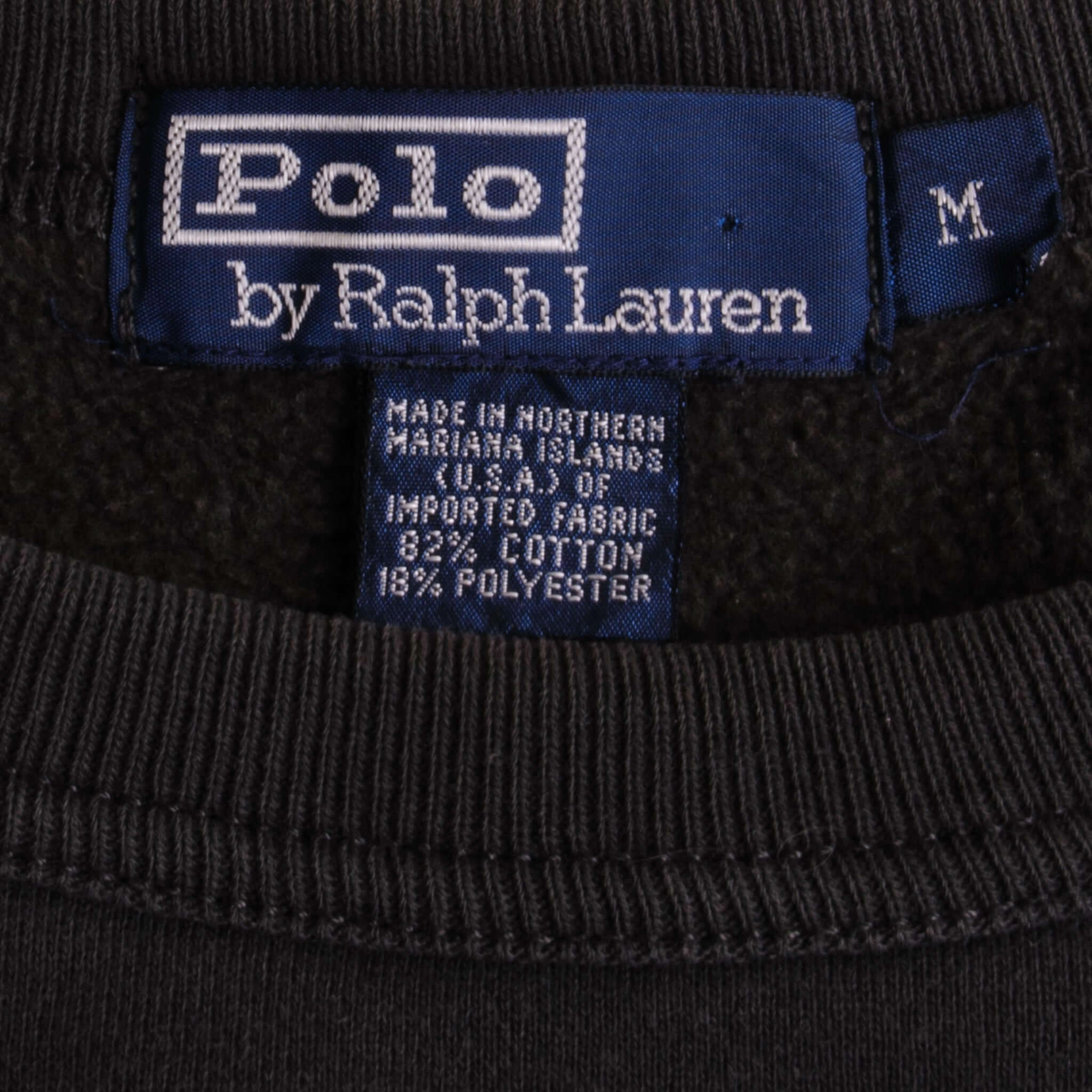 VINTAGE POLO RALPH LAUREN KEY WEST AIR BASE SWEATSHIRT SIZE MEDIUM 1990S MADE IN USA