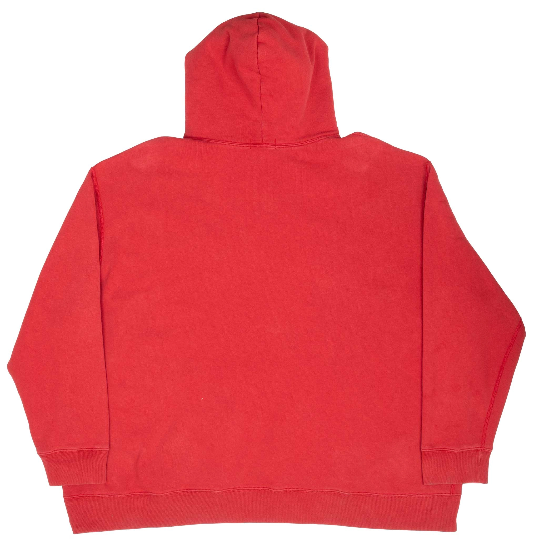 VINTAGE POLO RALPH LAUREN RED HOODIE SWEATSHIRT 4XL