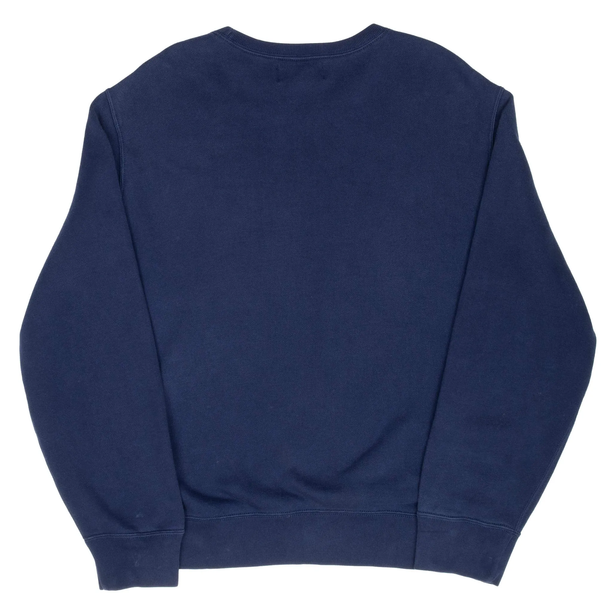 VINTAGE RALPH LAUREN 1990S CLASSIC BLUE CREWNECK SWEATSHIRT LARGE