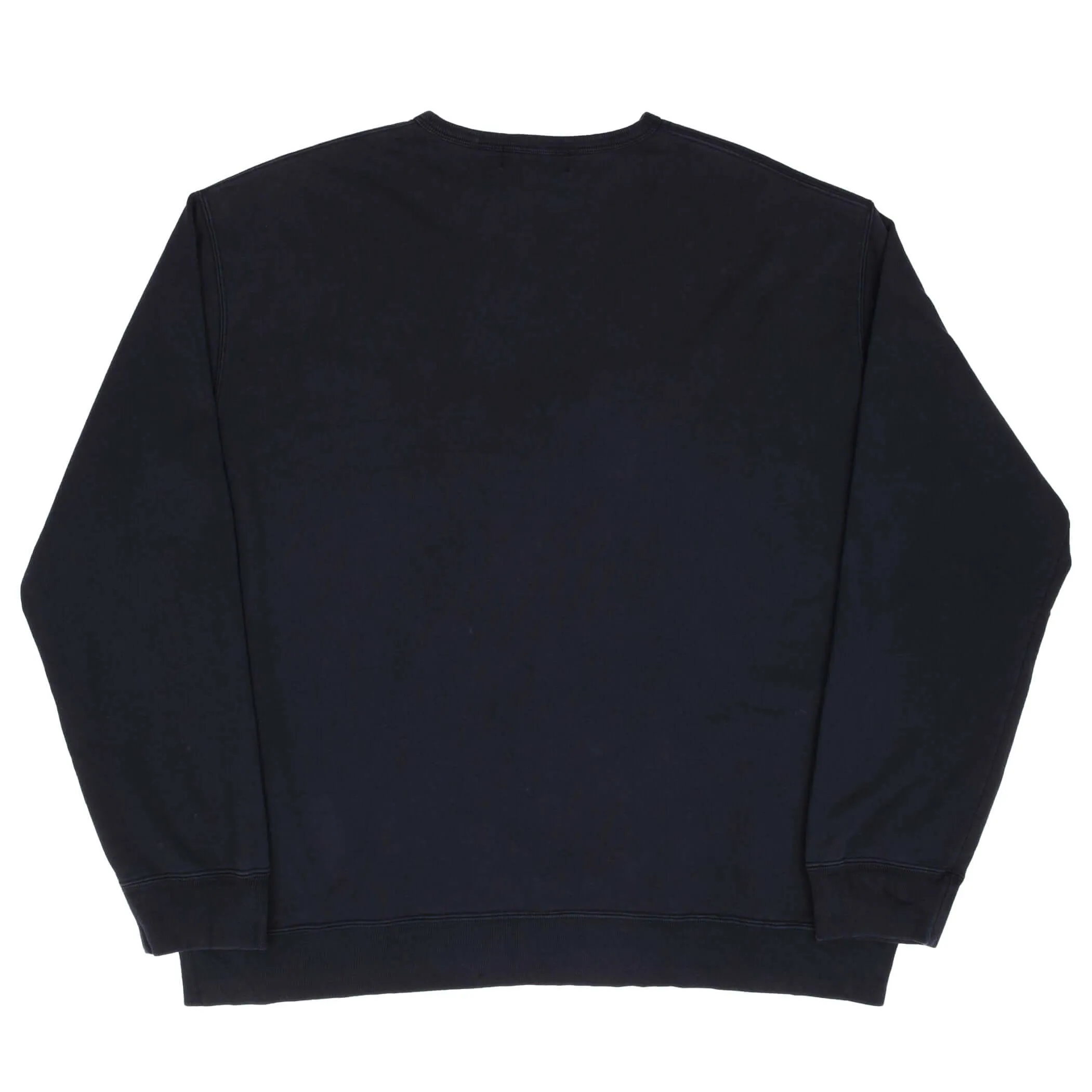 VINTAGE RALPH LAUREN NAVY BLUE 1990S CLASSIC CREWNECK SWEATSHIRT SIZE LARGE