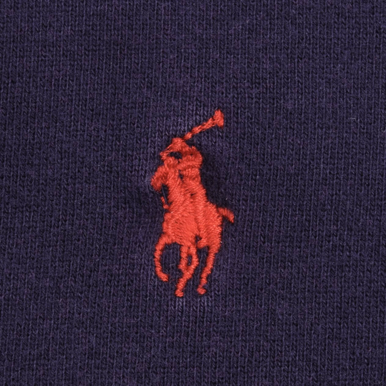 VINTAGE RALPH LAUREN NAVY BLUE CLASSIC TURTLE NECK SWEATSHIRT SIZE XL 1990S
