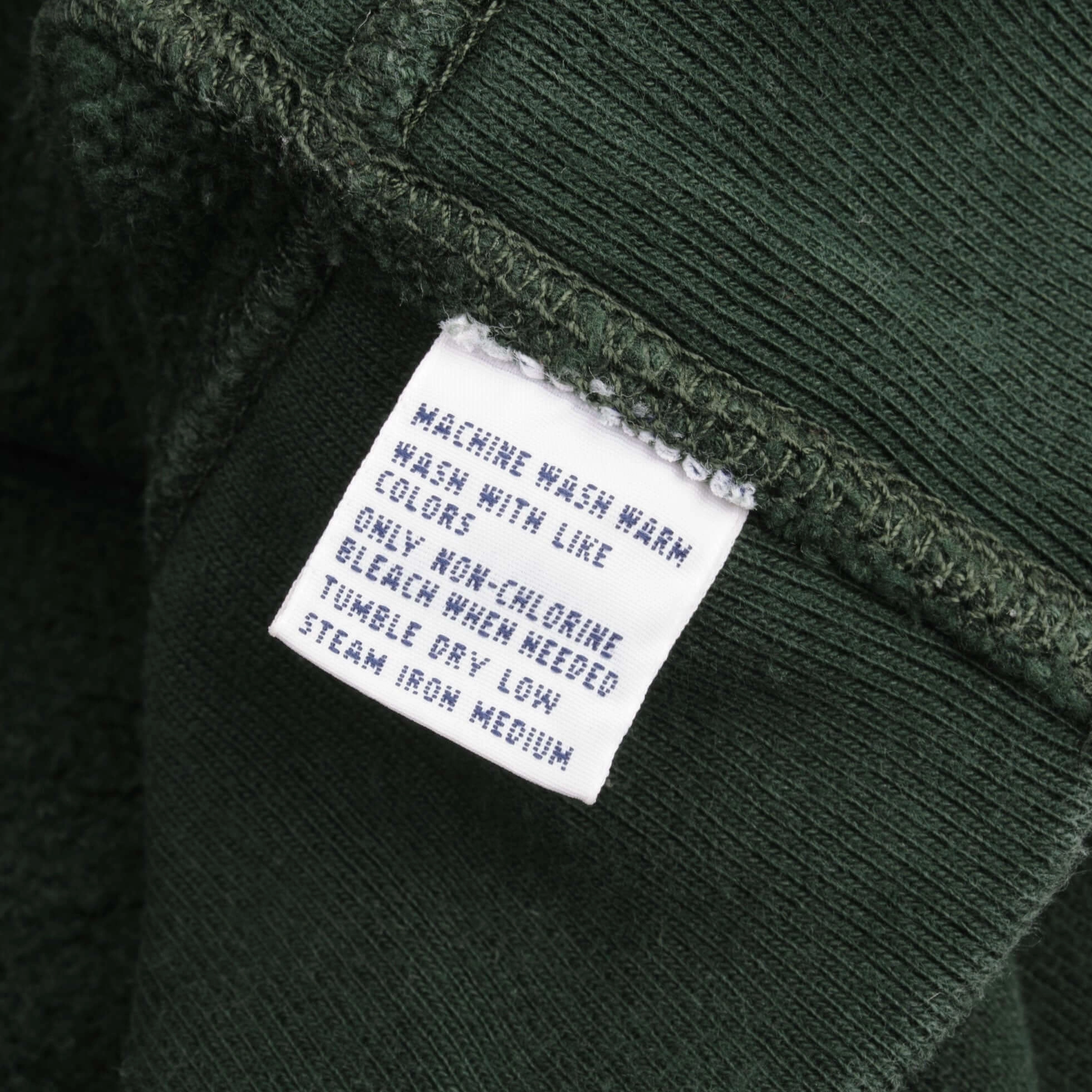 VINTAGE RALPH LAUREN PINE GREEN CLASSIC CREWNECK SWEATSHIRT SIZE LARGE 1990S