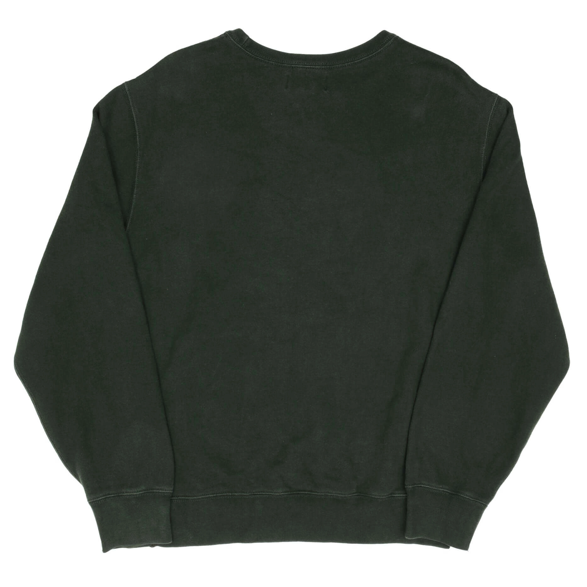 VINTAGE RALPH LAUREN PINE GREEN CLASSIC CREWNECK SWEATSHIRT SIZE LARGE 1990S