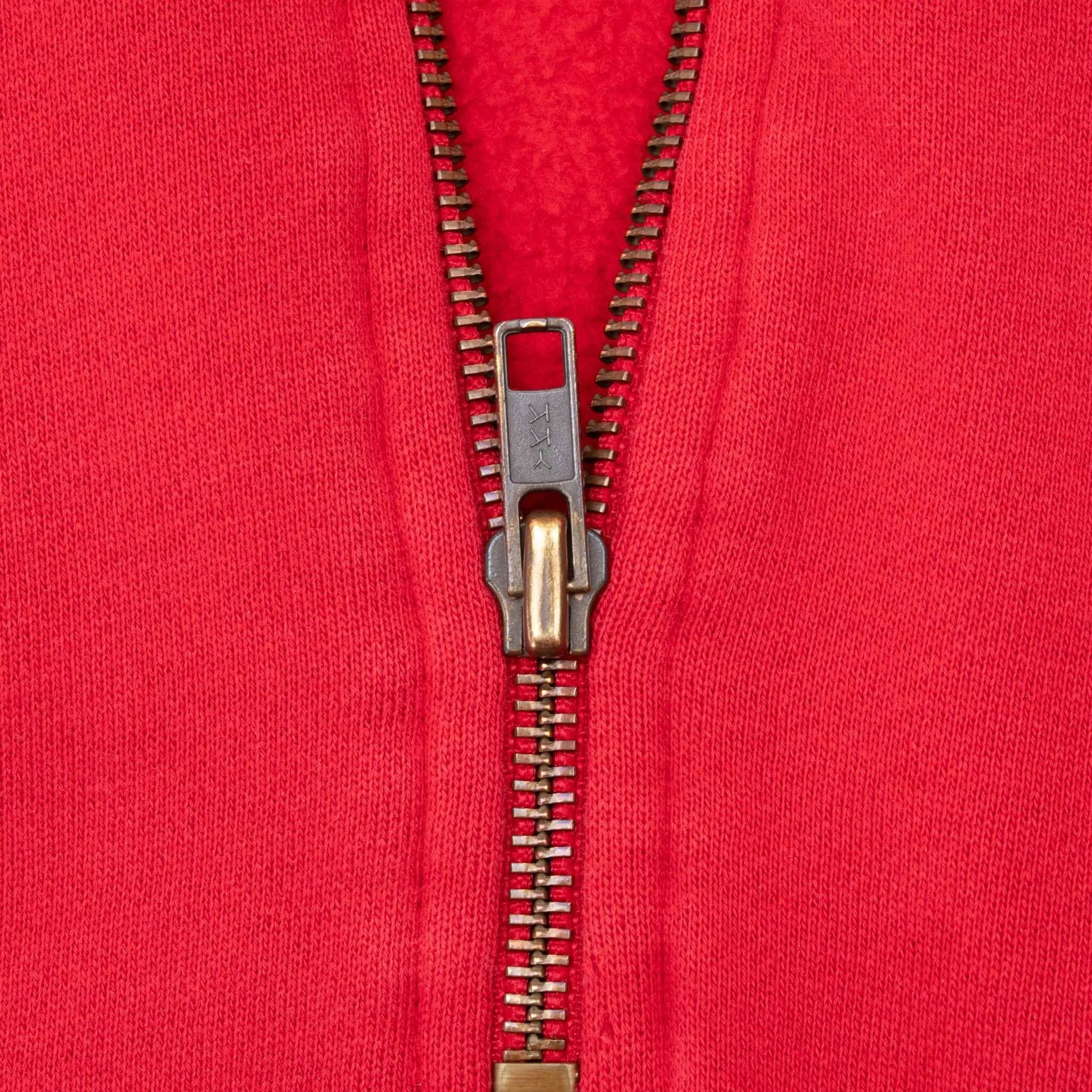 VINTAGE RALPH LAUREN USA RED QUARTER ZIP SWEATSHIRT 1990S XL