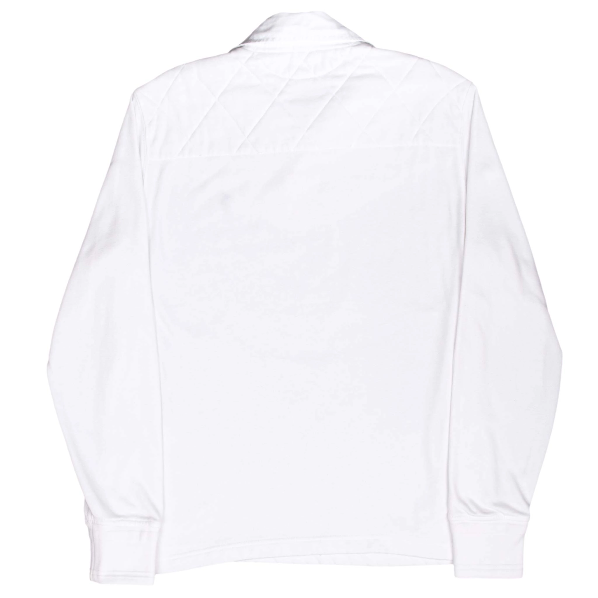 VINTAGE RALPH LAUREN WHITE RUGBY POLO SHIRT 1990S SMALL