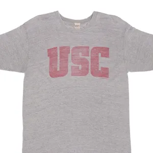 VINTAGE USC COLLEGIATE PACIFIC TEE SHIRT 1970S SIZE MEDIUM MADE IN USA