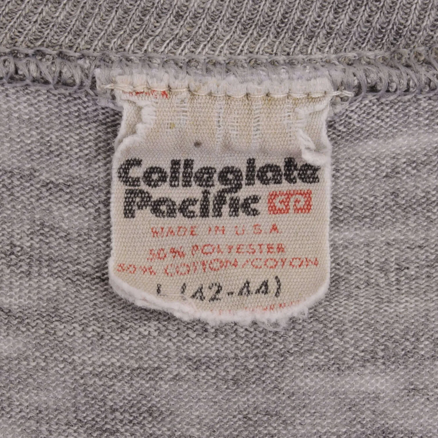 VINTAGE USC COLLEGIATE PACIFIC TEE SHIRT 1970S SIZE MEDIUM MADE IN USA