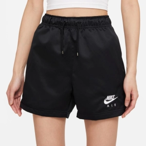 W WOVEN HIGH-RISE SHORTS BLK