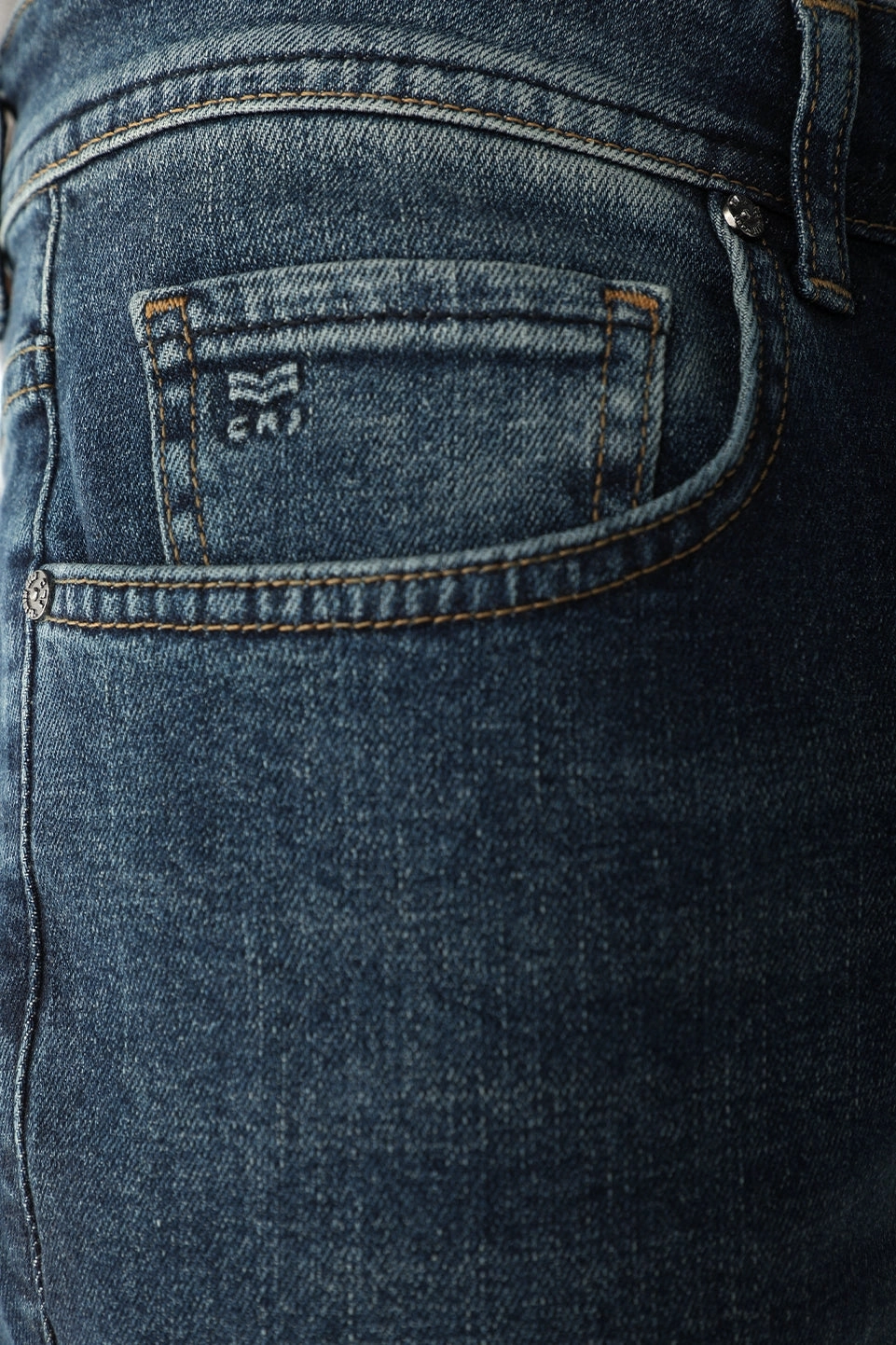 Washed Blue Skinny Jeans