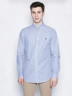 White / Blue Striped Shirt