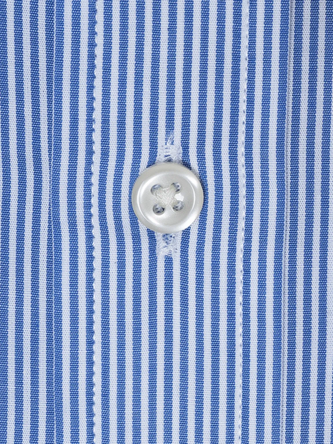 White / Light Blue Striped Shirt