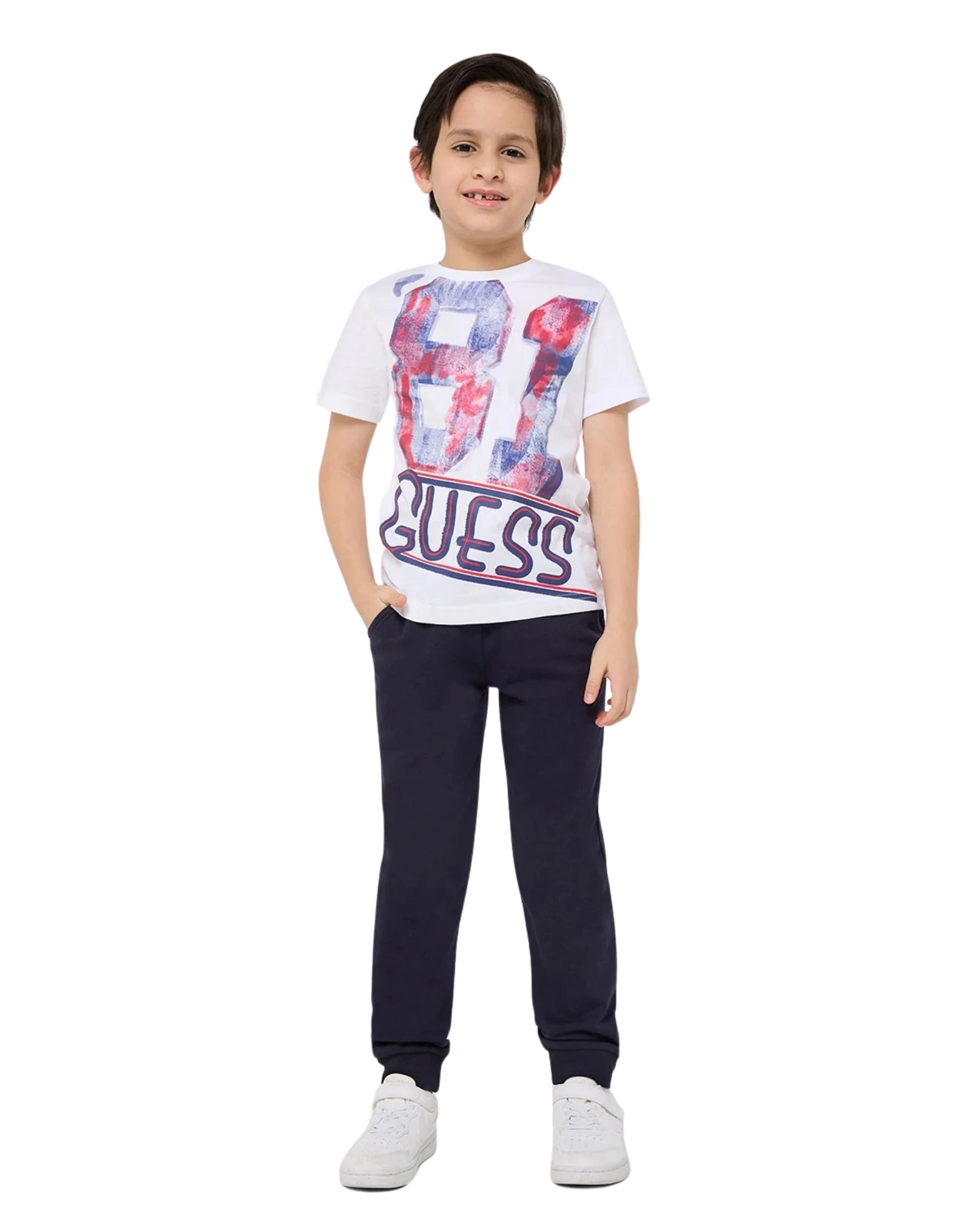 White Short Sleeve T-Shirt (7-16)