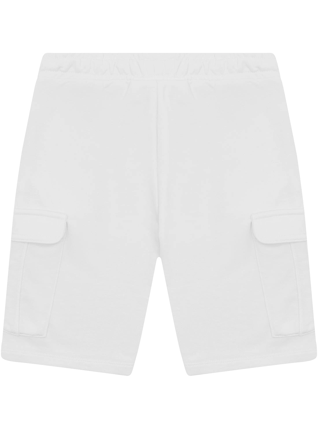 White Woven Cargo Shorts (8-16)