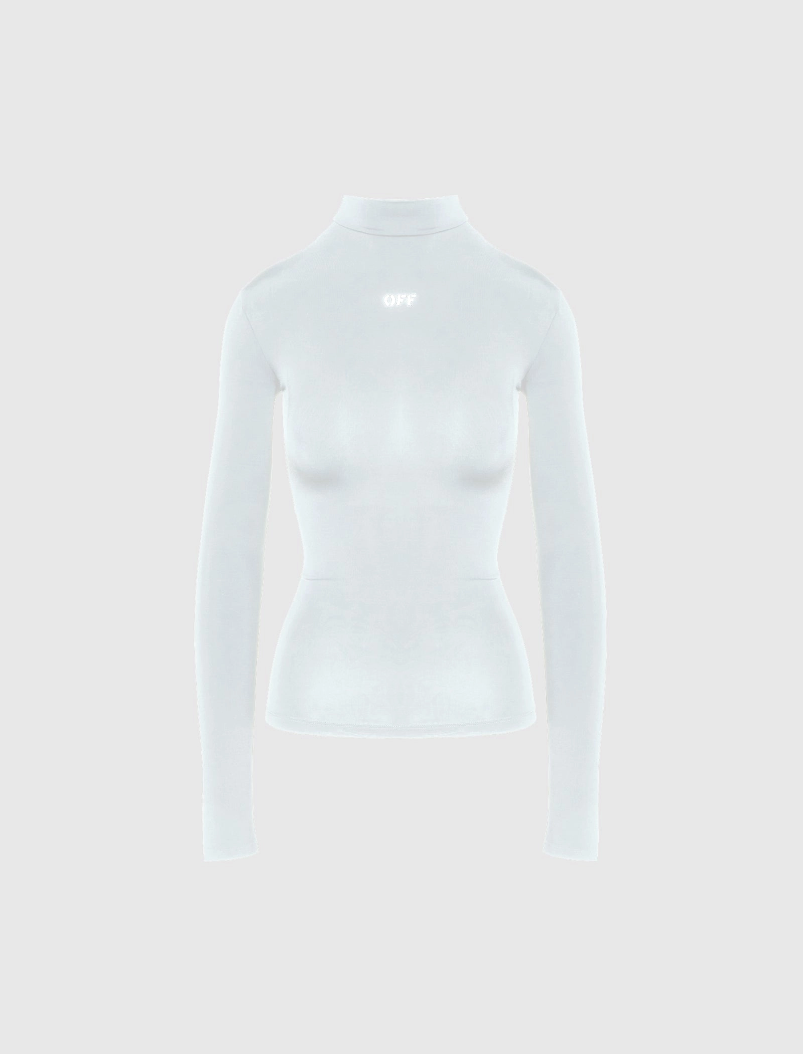 WOMEN'S OFF STAMP LONG SLEEVE TURTLENECK