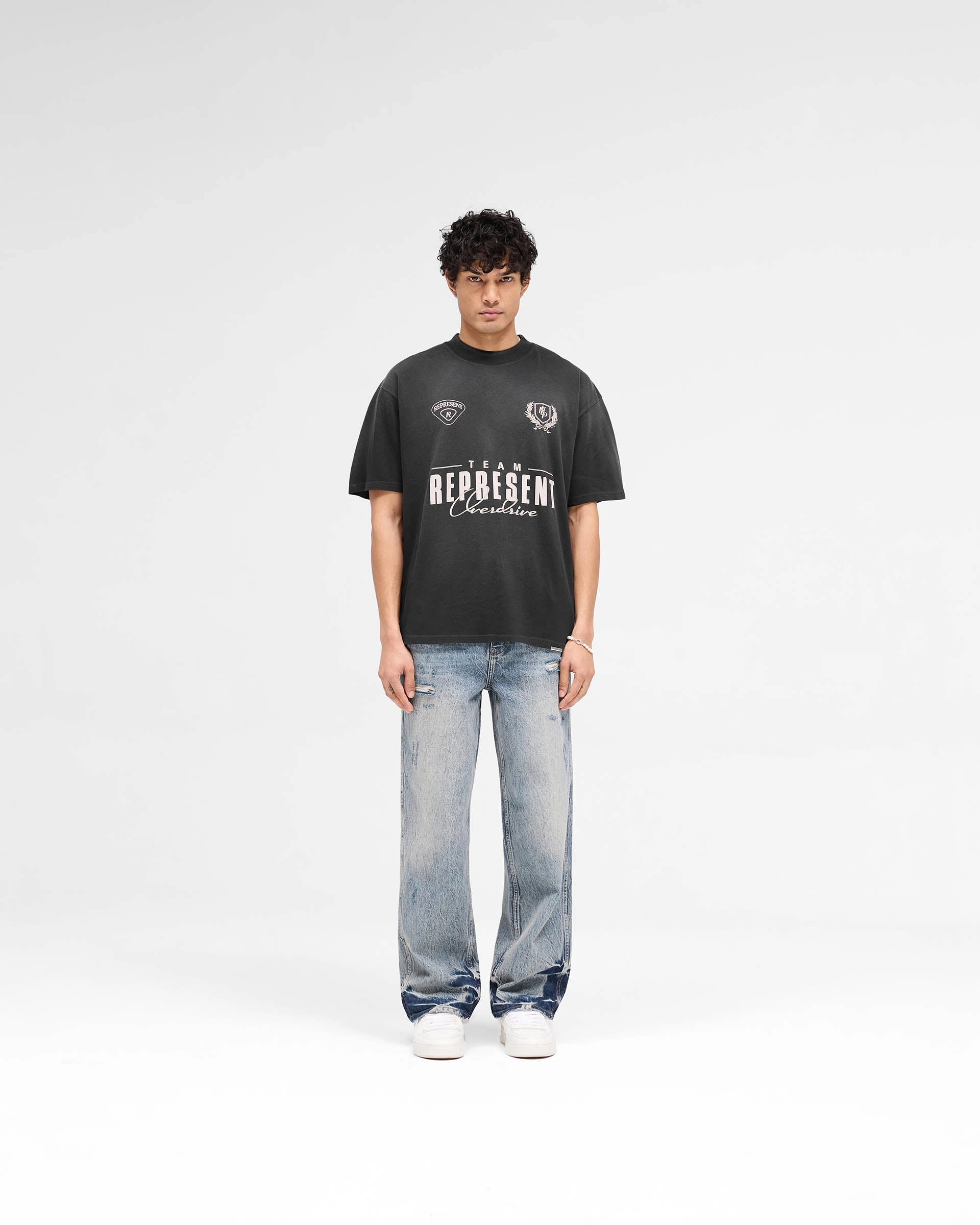 World Championship T-Shirt - Stained Black