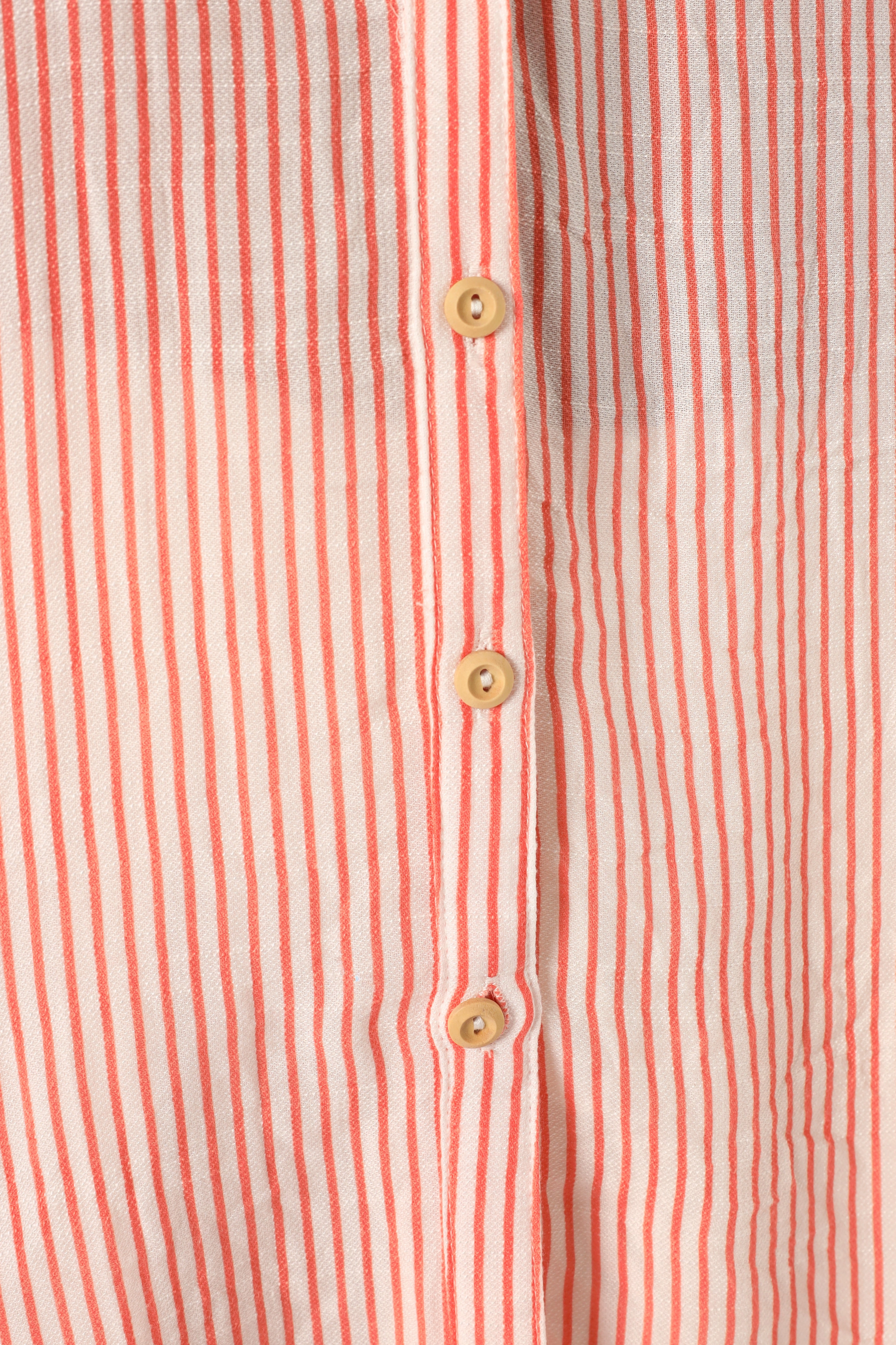 Wren Oversized Shirt - Orange